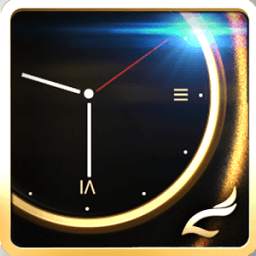 Luxury Clock CM Launcher Theme