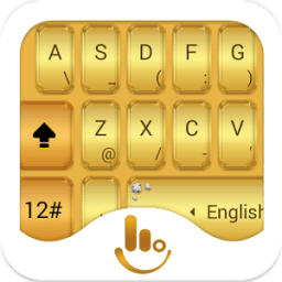TouchPal Gold Keyboard Theme أيقونة