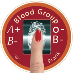 Blood Group Scanner Prank أيقونة