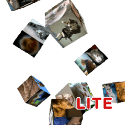 Flying Photos Wallpaper Lite أيقونة