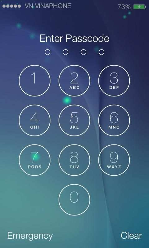 Lock Screen Galaxy S6/Iphone screenshot 2