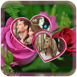 Love Dual Photo Montage أيقونة