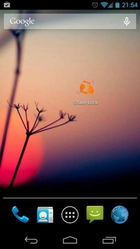 Shake Lock स्क्रीनशॉट 2