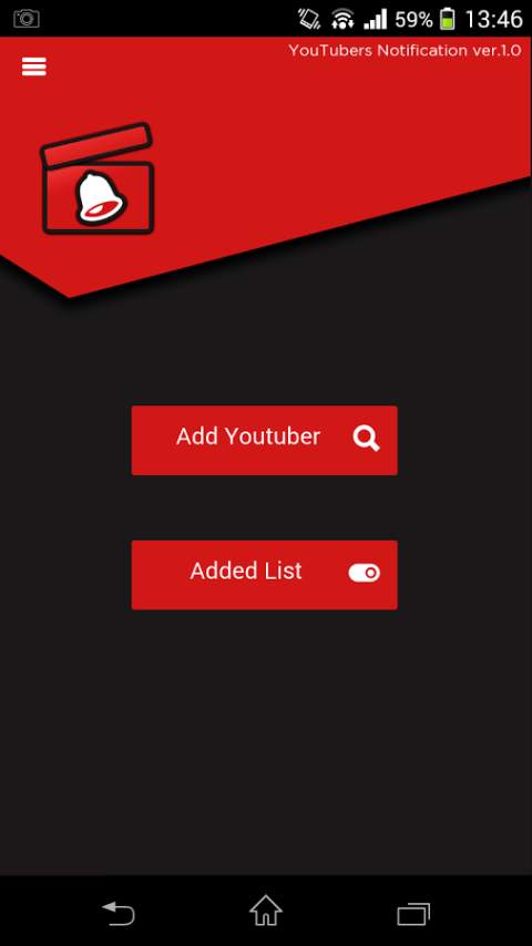 YouTubers Notification screenshot 1