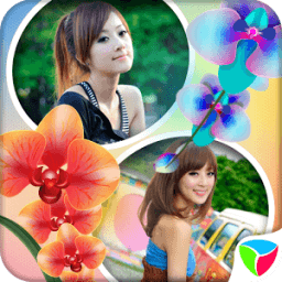Flowers Photo Frames Collage أيقونة