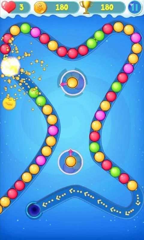 Candy Marble Blast स्क्रीनशॉट 5