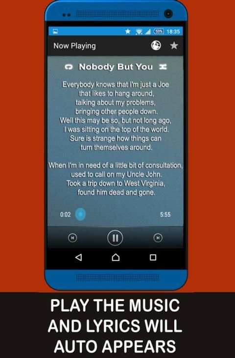 Musik Lagu Pemain Lyrics Sync screenshot 5
