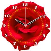 Rose Flower Clock on APKTom