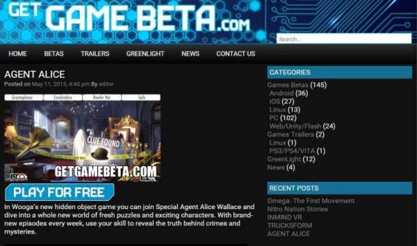 Get Game Beta! screenshot 1