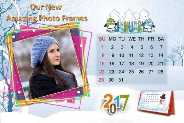 Calendar Photo Frames 2017 скриншот 6