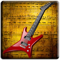 Virtual guitar icon