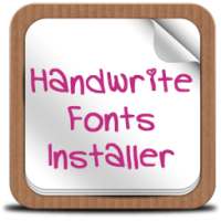 Handwrite Fonts Installer on 9Apps