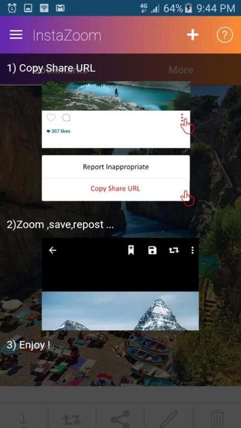 Insta Zoom- Zoom For Instagram screenshot 6