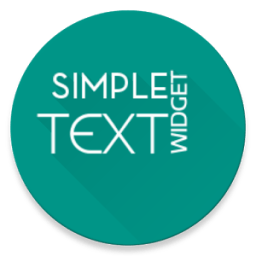 Simple Text Widget (Any Text) आइकन