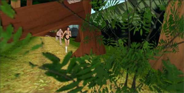 XXX Run Girl in Hunters Jungle screenshot 2