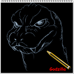 How To Draw Godzilla icon