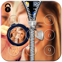 PIP Camera Zipper Lock Screen icon