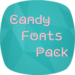 Candy Fonts أيقونة