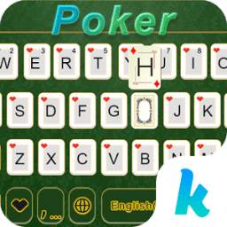 Poker Emoji Keyboard Theme