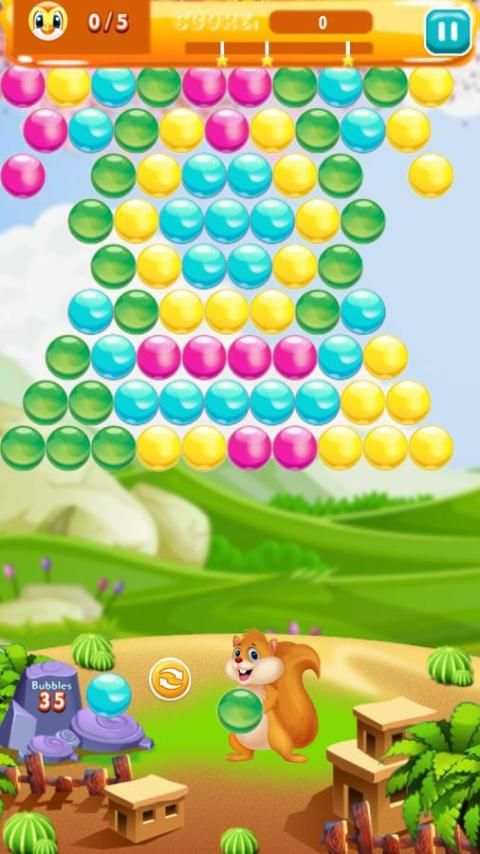 Bubble With Squirrel Trouble 2 screenshot 5