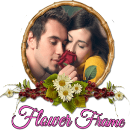 Flower Photo Frame Editor أيقونة