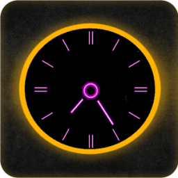 ikon Neon Clock Live