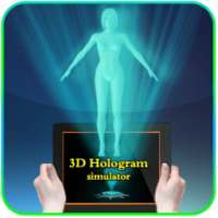 Camera 3D Hologram simulator