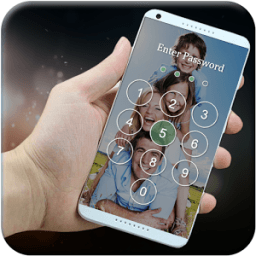 ikon Kunci HP Foto Keluarga