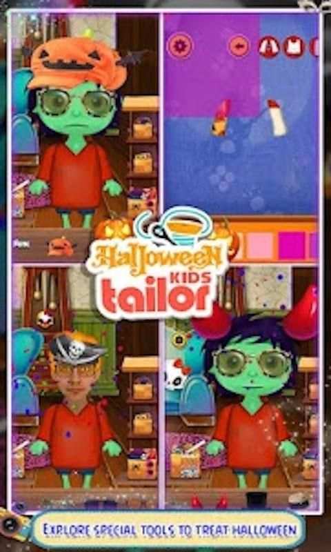 Halloween Kids Tailor 1 تصوير الشاشة