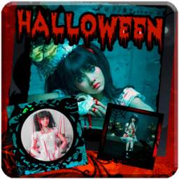 Halloween Photo Frame Collage