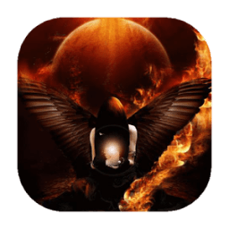 Magic of fire live wallpaper icon