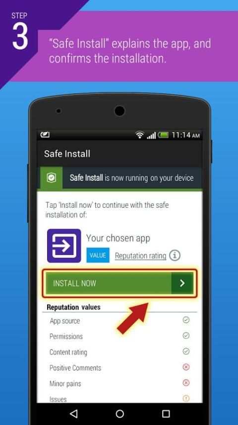 Safe Install скриншот 2