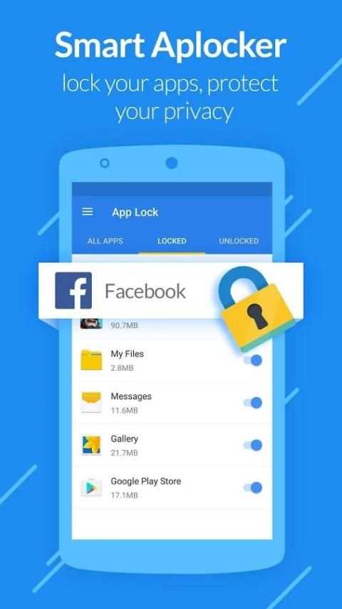 AppLocker - Best Free App Lock स्क्रीनशॉट 4