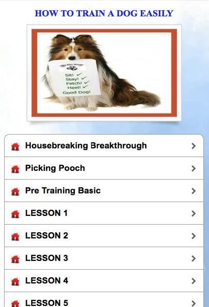 How To Train A Dog Easily स्क्रीनशॉट 7