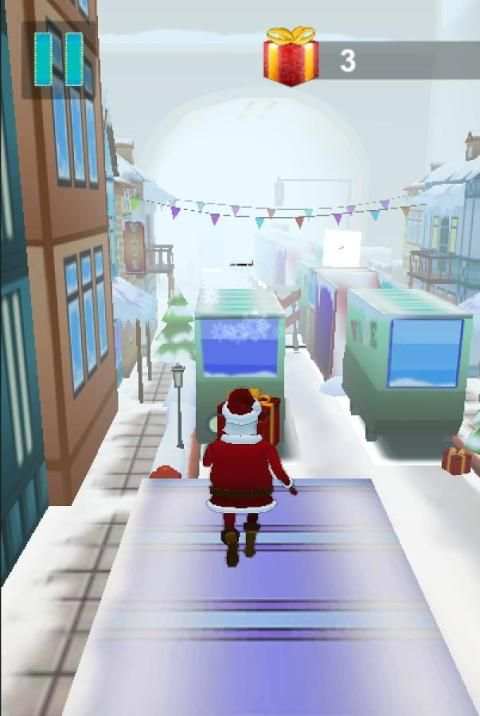 Santa Temple Run स्क्रीनशॉट 1