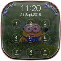 Minion Keypad LockScreen