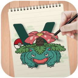How to draw Pokemons icon