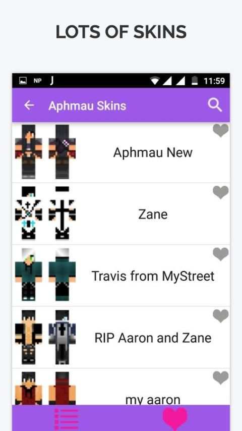 Skins for Minecraft - Aphmau screenshot 1
