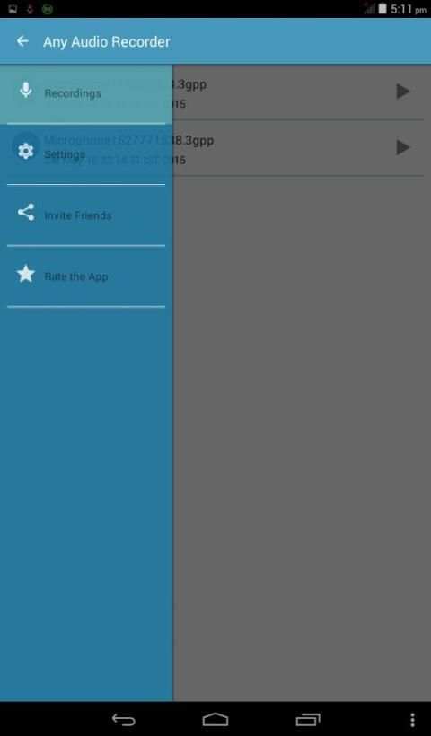 Any Audio Recorder 9 تصوير الشاشة