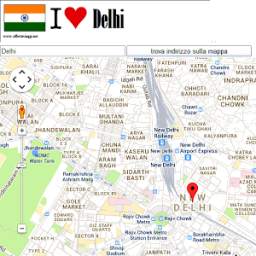 Delhi map