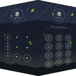 AppLock Theme RainDrop أيقونة