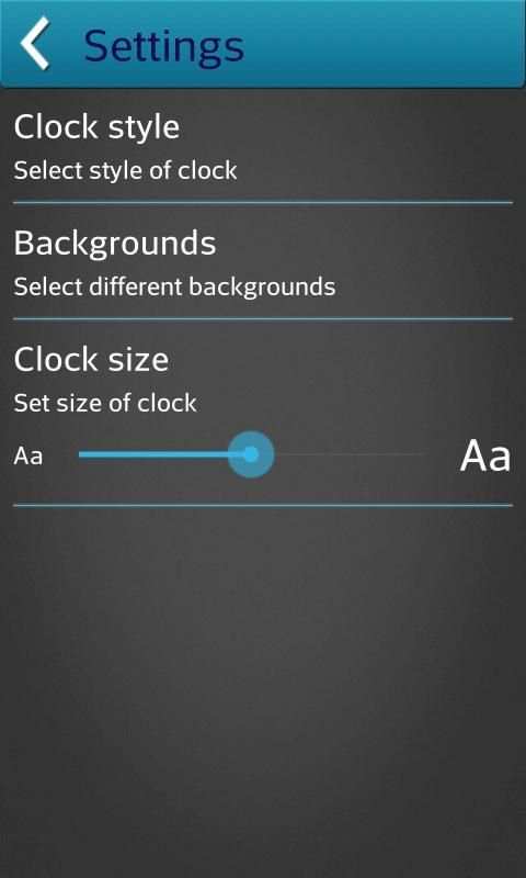 Flower Clock live Wallpaper screenshot 7