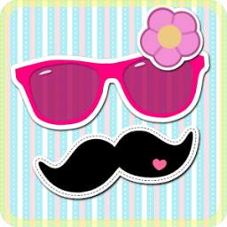 Cute Photo Editor Cam Sticker 1.0
