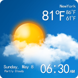 النشرة الجوية weather أيقونة