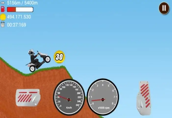 Hill Climb Racing - Gameplay Walkthrough Part 48 - Motocross Bike Max  Upgraded (iOS, Android) 