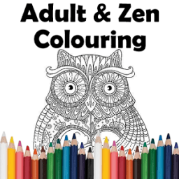 Adult &amp; Zen Colouring icon