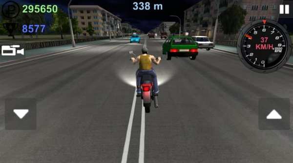 Russian Moto Race the Traffic скриншот 1