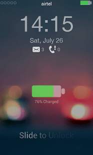 OS 8 LockScreen screenshot 3