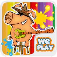 Pig Games Kids Coloring on 9Apps