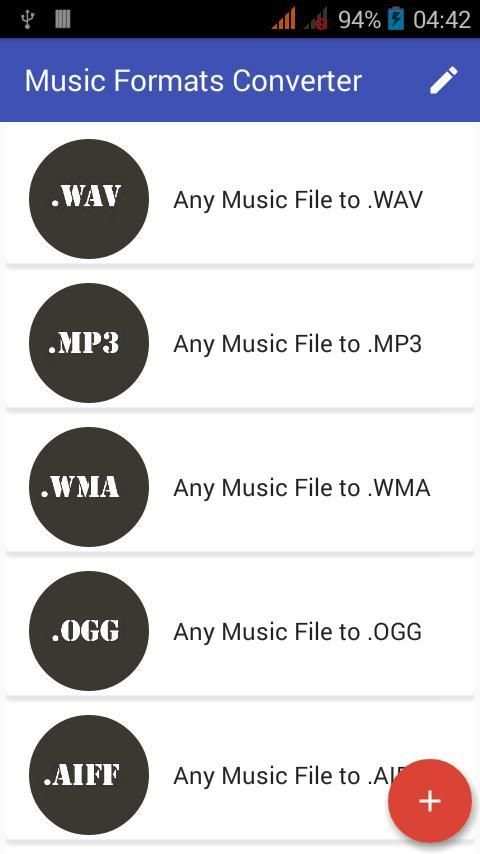 Music Format Converter स्क्रीनशॉट 8